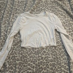 Hollister cropped long sleeve